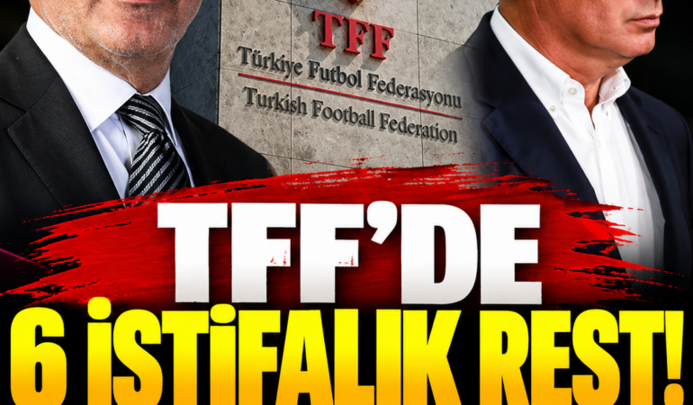 TFF’de İstifa Resti: Hacıosmanoğlu’na Bir Hafta Süre İddiası