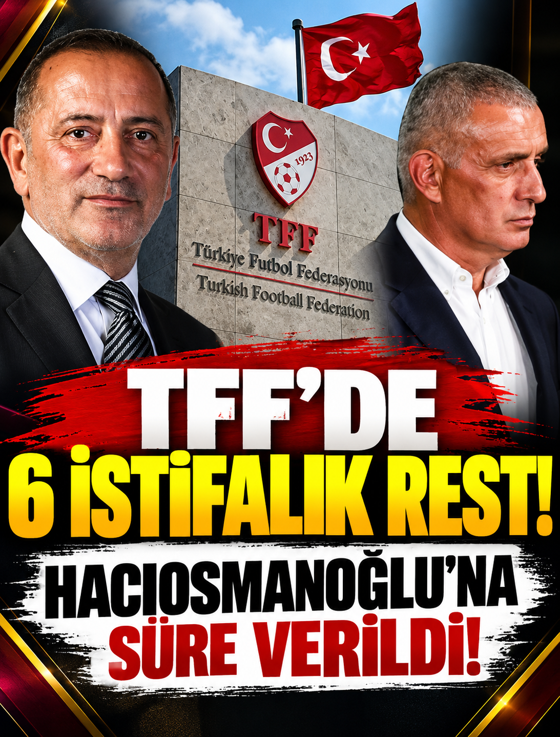 TFF’de İstifa Resti: Hacıosmanoğlu’na Bir Hafta Süre İddiası