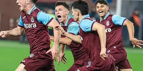 UEFA’DA TARİH YAZAN TRABZONSPOR U19’A DEV ÖDÜL!
