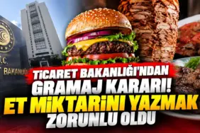 Ticaret Bakanlığı’ndan Gramaj Kararı