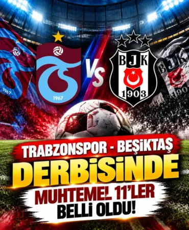 Trabzonspor Beşiktaş Derbisi Poster