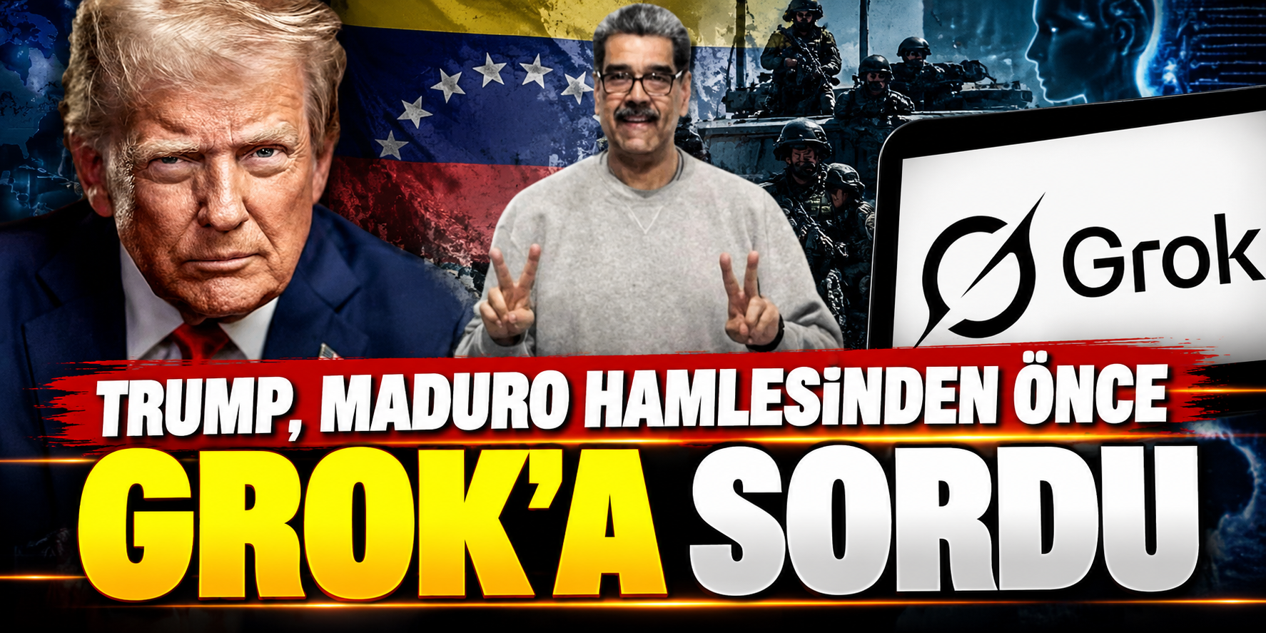 Trump’ın Venezuela Operasyonunda Yapay Zeka Detayı: Maduro Hamlesinden Önce Grok’a Danıştığı İddia Edildi