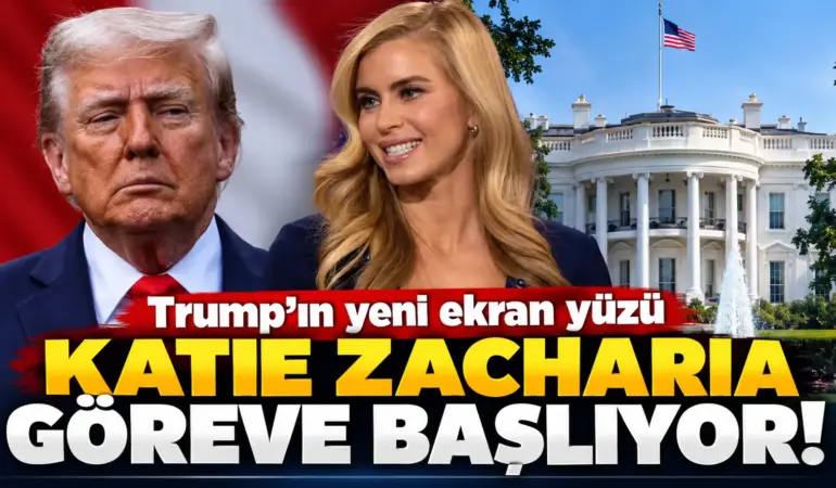 Trump’ın Yeni Beyaz Saray Sözcüsü Katie Zacharia Göreve Başlıyor! İlk Basın Toplantısının Tarihi Açıklandı