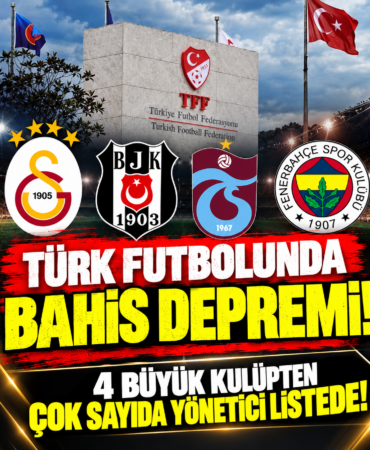 Türk Futbolunda Bahis Depremi