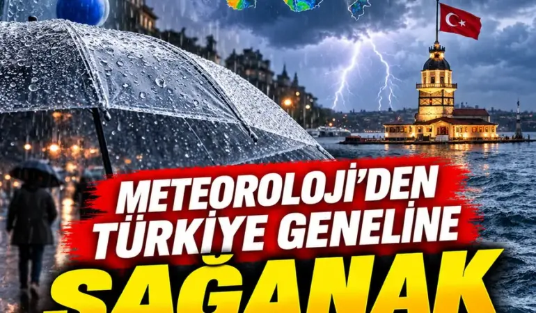Meteoroloji’den Türkiye geneline sağanak uyarısı! Sıcaklıklar hızla düşecek