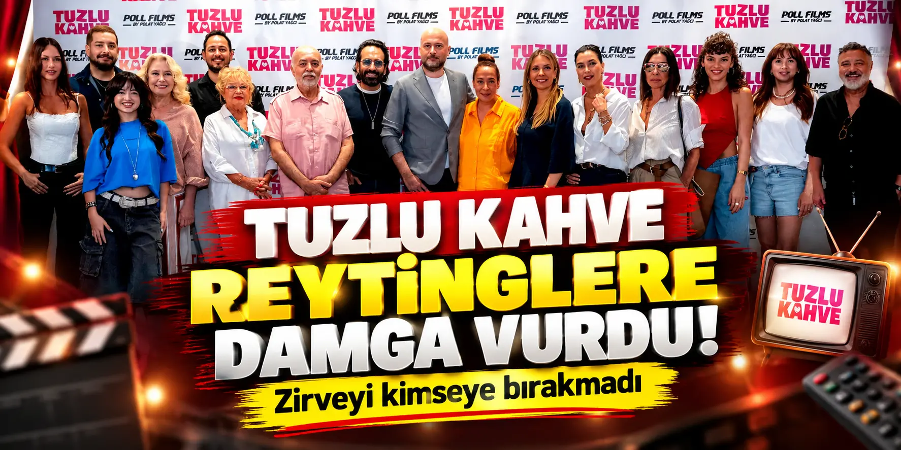 Tuzlu Kahve Reytinglere Damga Vurdu: Üç Kategoride de Zirveyi Bırakmadı