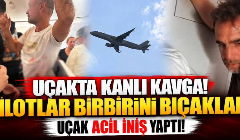 İsrail’e Giden Uçakta Kokpit Dehşeti: Pilot Bıçaklandı, Uçak Hızla İrtifa Kaybetti