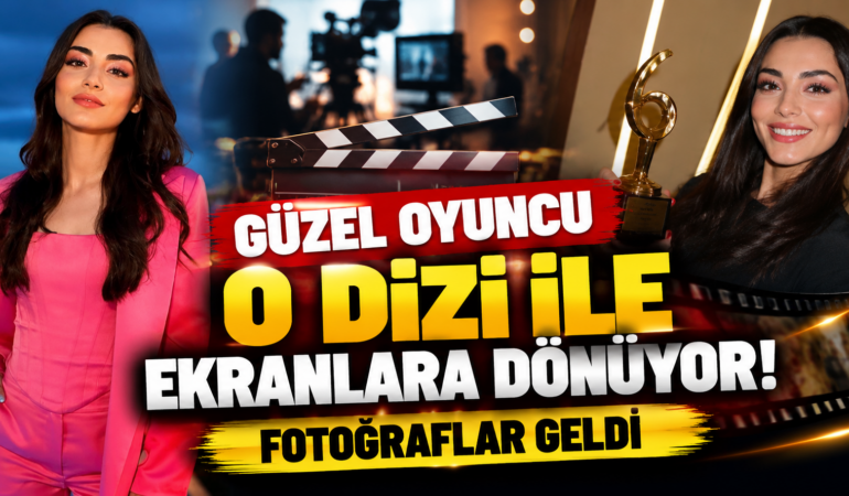 Özge Törer “Karakuyu” Dizisiyle Ekranlara Dönüyor! İlk Kareler Geldi
