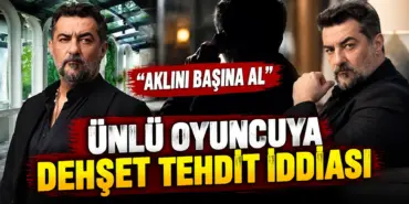 Ünlü Oyuncuya Dehşet Tehdit İddiası