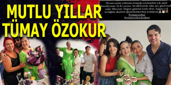 KARİYER DANIŞMANI TÜMAY ÖZOKUR’A ÖĞRENCİLERİNDEN SÜRPRİZ DOĞUMGÜNÜ PARTİSİ