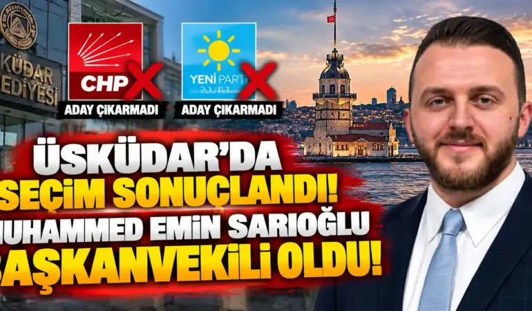 Üsküdar’da Başkanvekilliği Seçimi Sonuçlandı! Muhammed Emin Sarıoğlu Kazandı