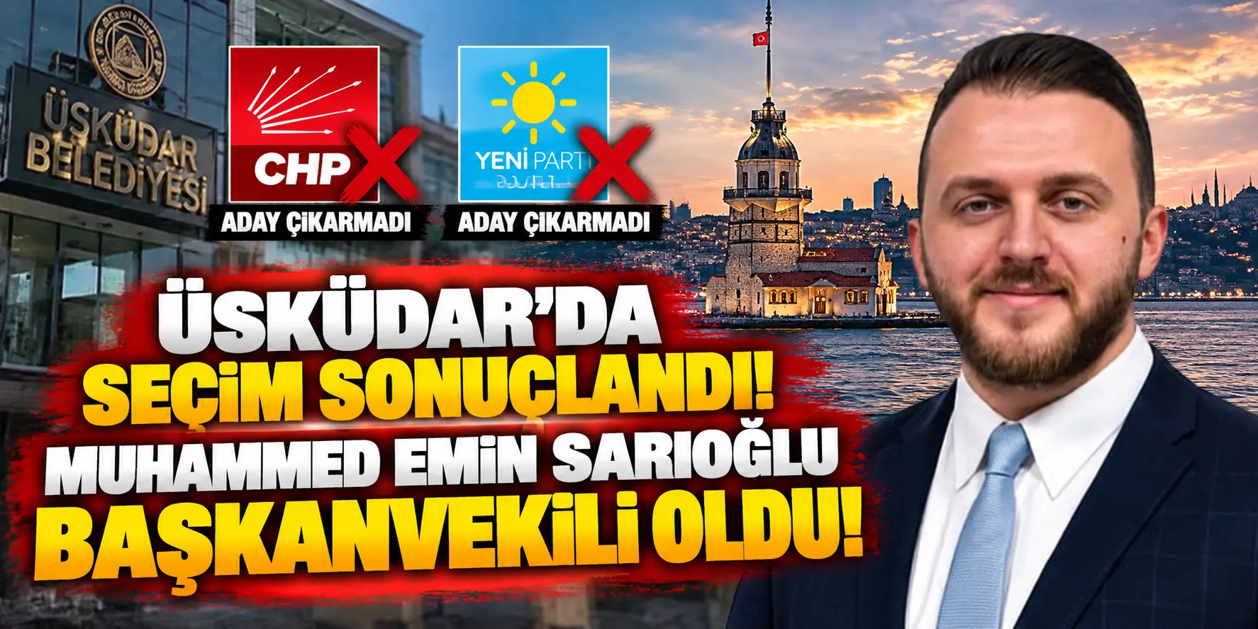 Üsküdar’da Başkanvekilliği Seçimi Sonuçlandı! Muhammed Emin Sarıoğlu Kazandı