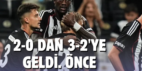 BEŞİKTAŞ GERİ DÖNÜŞLE PLAY-OFF’TA
