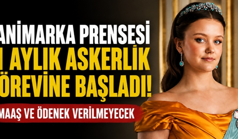DANİMARKA PRENSESİ ISABELLA ASKERLİĞE BAŞLADI! 11 AY GÖREV YAPACAK, MAAŞ VE ÖDENEK ALMAYACAK