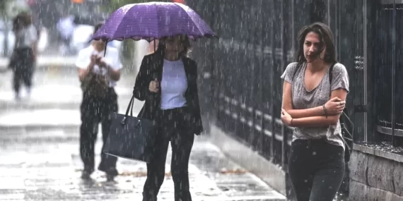 Yağmur Geliyor! Meteoroloji Sağanak Yağış İçin Uyardı