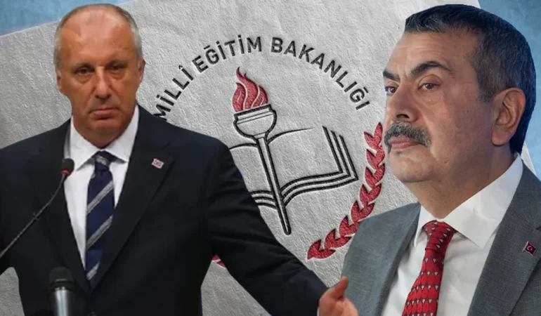 Muharrem İnce’den Yusuf Tekin’e Özel Okul Tepkisi!