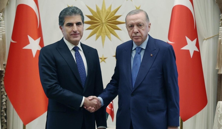 Cumhurbaşkanı Erdoğan, Neçirvan Barzani’yi Kabul Etti!