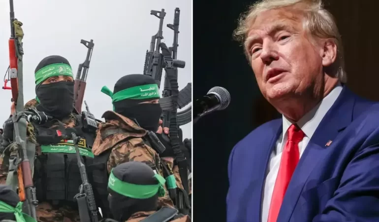 Donald Trump’tan Hamas’a Sert Uyarı!