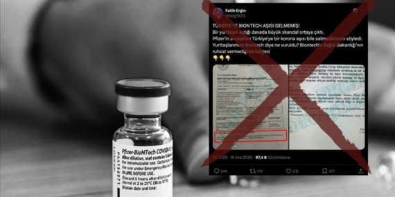 Korona Aşısı Hakkındaki Yanlış Bilgiyi DMM Ortaya Çıkardı