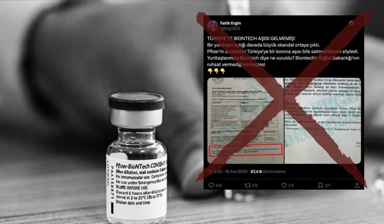 Korona Aşısı Hakkındaki Yanlış Bilgiyi DMM Ortaya Çıkardı