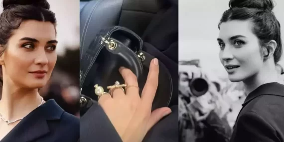 TUBA BÜYÜKÜSTÜN, PARİS MODA HAFTASI’NA DAMGA VURDU!