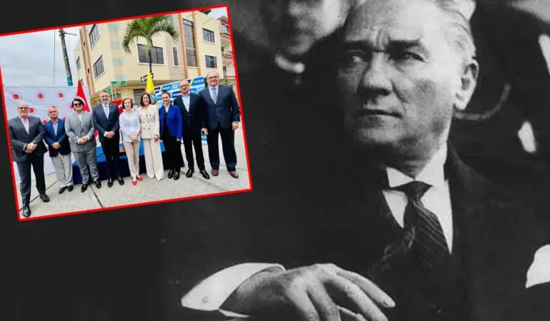 Ekvador’da Türk izleri büyüyor: Atatürk Sokağı açıldı