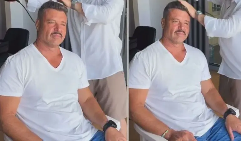 Sadettin Saran’dan radikal imaj değişikliği! Bıyıklı hali olay yarattı