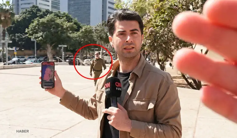İsrail’de CNN TÜRK Ekibi Gözaltına Alındı: Canlı Yayın Kesildi