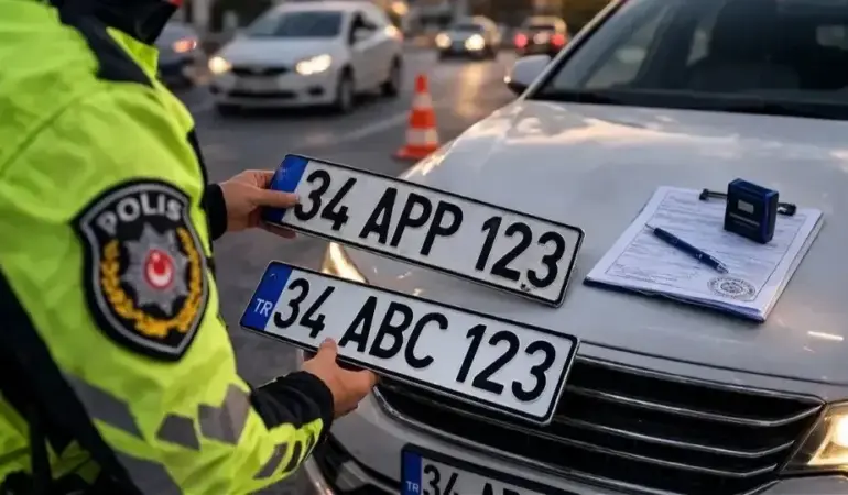 Araç sahiplerine müjde: APP plakalar ücretsiz değişecek