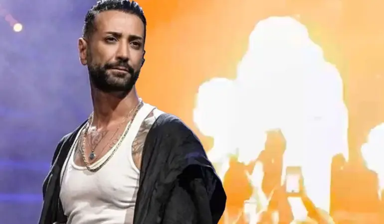 Tan Taşçı konserinde panik dolu anlar