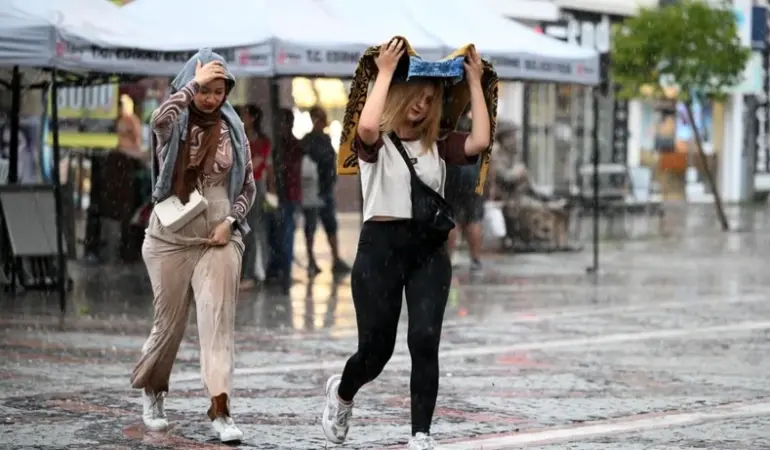 Meteoroloji alarm verdi: Kuvvetli yağış geliyor