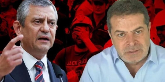 ÖZGÜR ÖZEL VE CÜNEYT ÖZDEMİR ARASINDA SOMA GERİLİMİ