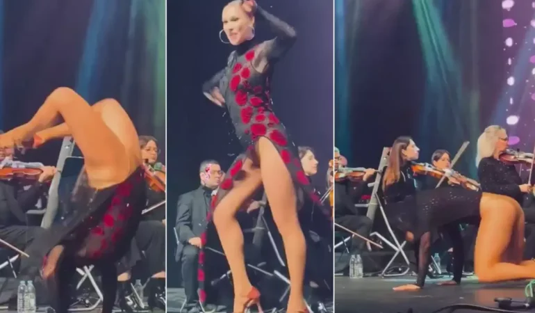 Aşkın Nur Yengi Konserinde Dansçı Sosyal Medyayı Salladı