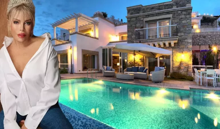 Süperstar Ajda Pekkan Villasında Lüksü Baştan Yaratıyor
