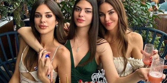 Cannes Tatilinde Defne Samyeli ve Kızları Büyüledi!