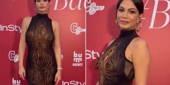 ÜNLÜ OYUNCU DEMET ÖZDEMİR’İN CESUR DAVET STİLİ OLAY OLDU!