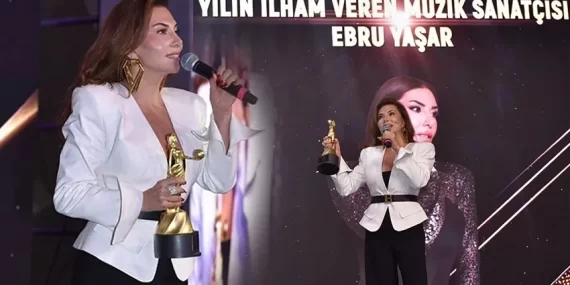 EBRU YAŞAR “YILIN İLHAM VEREN SANATÇISI” ÖDÜLÜNE LAYIK GÖRÜLDÜ
