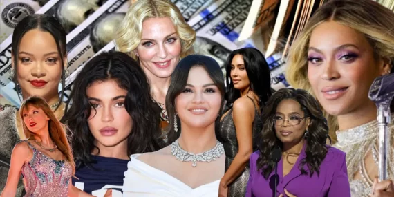 ÜNLÜLERİN EN ZENGİN KADINLARI AÇIKLANDI