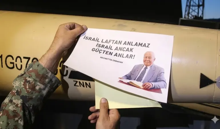 İran Füzesinde Necmettin Erbakan’ın İsrail Eleştirisi