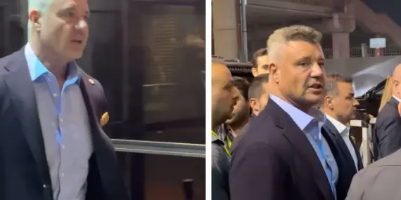 Fenerbahçe Başkanı derbi sonrası açıklama yapmadan ayrıldı