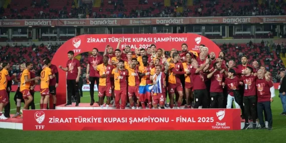 GALATASARAY, 5 SEZON SONRA TÜRKİYE KUPASI’NI KAZANDI