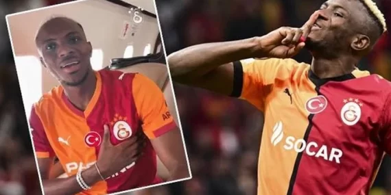 GALATASARAY’DA TARİHİ İMZA: OSIMHEN RESMEN İSTANBUL’DA