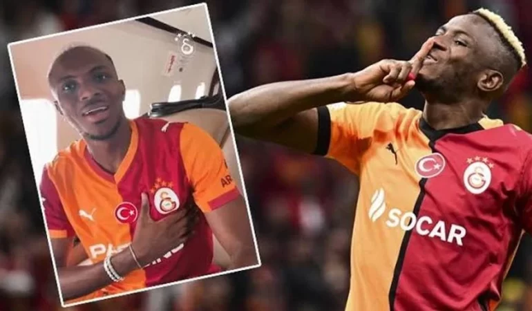 GALATASARAY’DA TARİHİ İMZA: OSIMHEN RESMEN İSTANBUL’DA