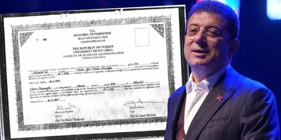 Ekrem İmamoğlu Hakkında Sahte Diploma İddianamesi Hazırlandı