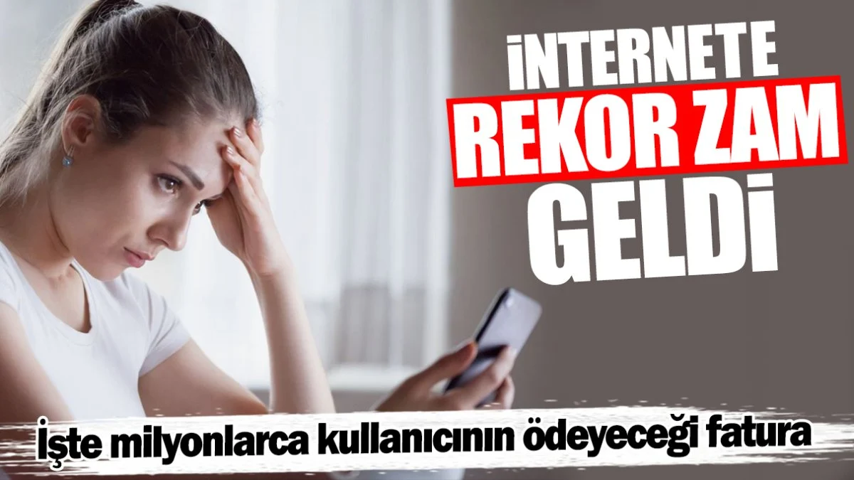 İnternet Ücretlerine Şok Zam: Milyonlarca Kullanıcıyı Etkileyecek Fatura Açıklandı