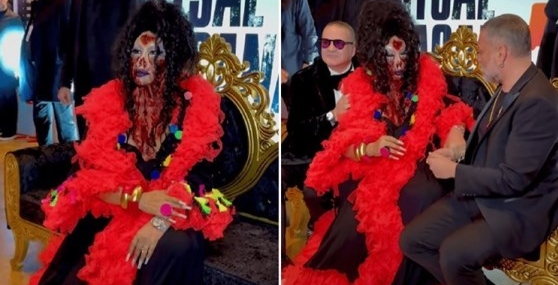 BÜLENT ERSOY ZOMBİ MAKYAJIYLA GALADA OLAY OLDU!