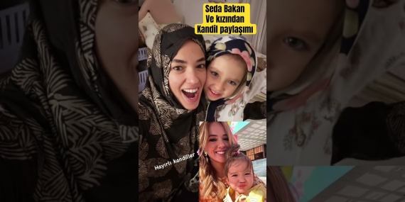 Seda Bakan’ın Kandil Paylaşımı