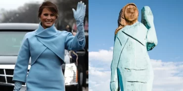 melania-trumpin-slovenyadaki-heykeli-kayboldu-daha-once-de-kundaklamislardi-3220018