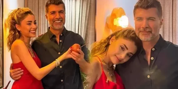 Özcan Deniz ve Samar Dadgar’dan romantik pozlar
