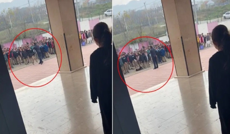 Bursa’da Ortaokul Müdürü, Öğrenciyi Yere İtti: Görevden Alındı